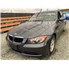 Image 3 : 2007 BMW 323I, GREY, 130867 KMS, REAR WHEEL DRIVE. - DC97547
