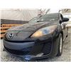 Image 2 : 2012 MAZDA 3, BLACK, 250584 KMS, FRONT WHEEL DRIVE. - D685346
