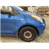 Image 25 : 2007 TOYOTA YARIS, BLUE, 331435 KMS, FRONT WHEEL DRIVE. - D051366