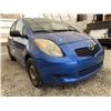 Image 8 : 2007 TOYOTA YARIS, BLUE, 331435 KMS, FRONT WHEEL DRIVE. - D051366