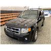 Image 3 : 2010 FORD ESCAPE, BLACK, 193611 KMS, ALL WHEEL DRIVE. - DD40866