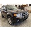 Image 8 : 2010 FORD ESCAPE, BLACK, 193611 KMS, ALL WHEEL DRIVE. - DD40866