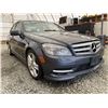 Image 8 : 2011 MERCEDES C300, GREY, 278110 KMS, ALL WHEEL DRIVE. - D506157