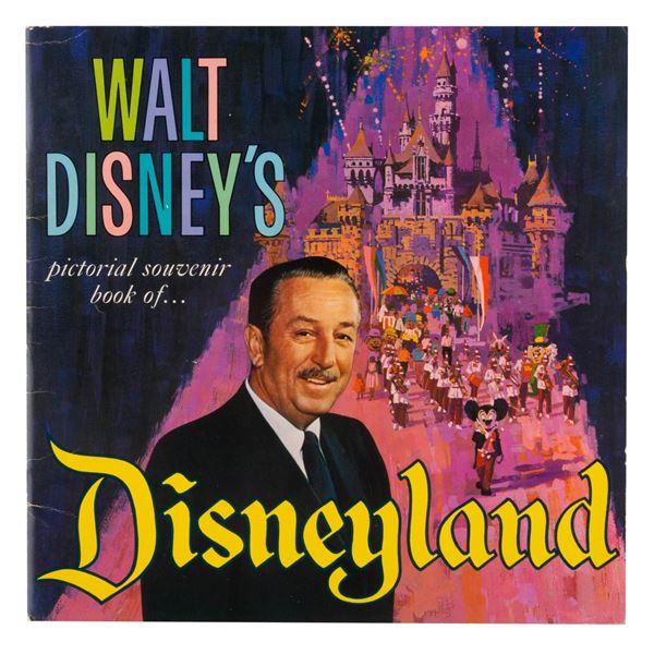 A 1965 Walt Disney's Pictorial Souvenir Book of Disneyland.