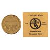 Image 1 : A Disneyland CSNA Convention Coin with Envelope.