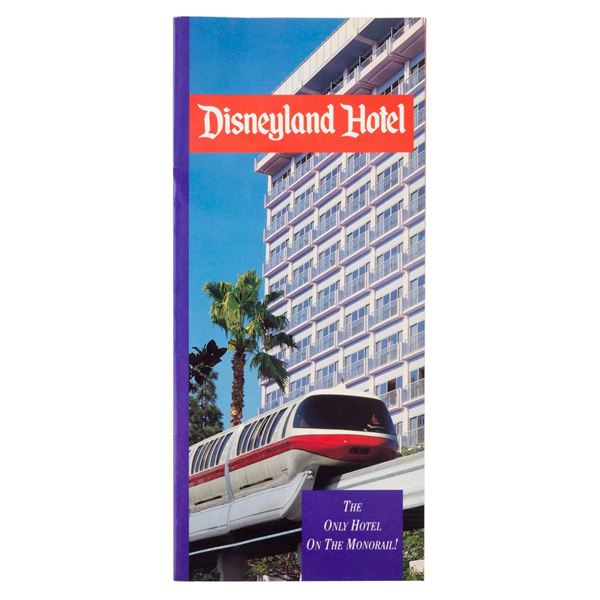 A Disneyland Hotel  The Only Hotel on the Monorail!  Brochure.