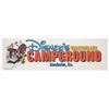 Image 1 : A Disney's Vacationland Campground Bumper Sticker.