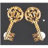 Image 1 : A Pair of 1950s Disneyland Key Earrings.