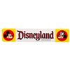 Image 1 : A Disneyland Bumper Sticker with Mickey and Minnie.