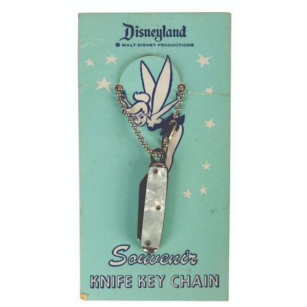 A Disneyland Souvenir Knife Keychain