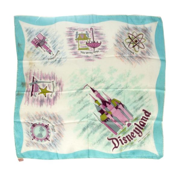 A 1960s Disneyland Lands Scarf.
