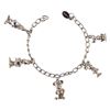 Image 1 : A Disneyland"Fab Five” Charm Bracelet.