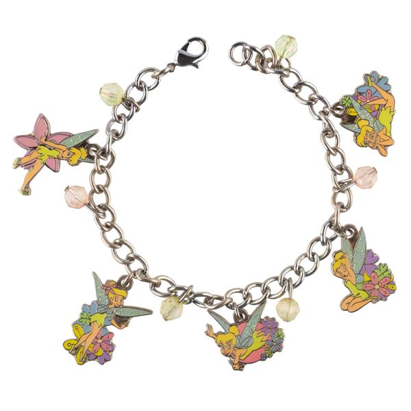 A Tinker Bell Charm Bracelet.