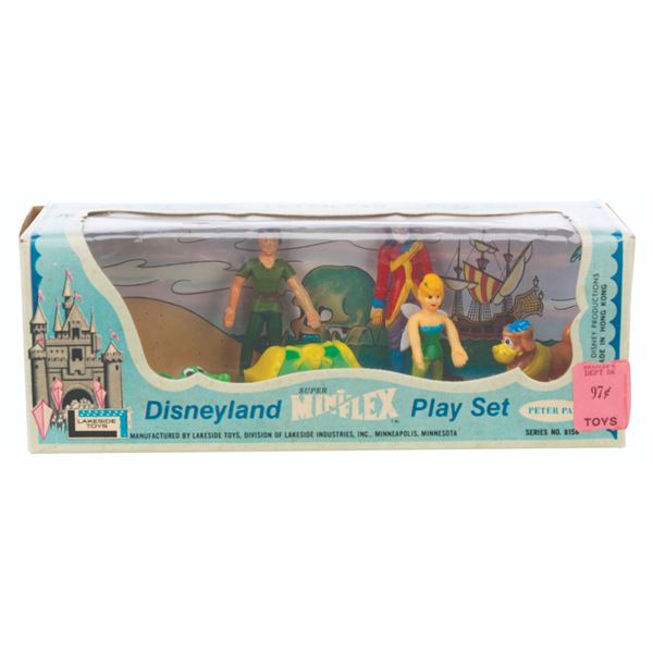 A Disneyland Super Miniflex "Peter Pan" Play Set.