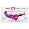 Image 1 : A 1960 "Route to Disneyland" US 70 Postcard.
