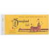 Image 1 : An Incomplete 1962 Disneyland Junior Ticket Book.