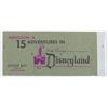 Image 2 : An Incomplete 1962 Disneyland Junior Ticket Book.