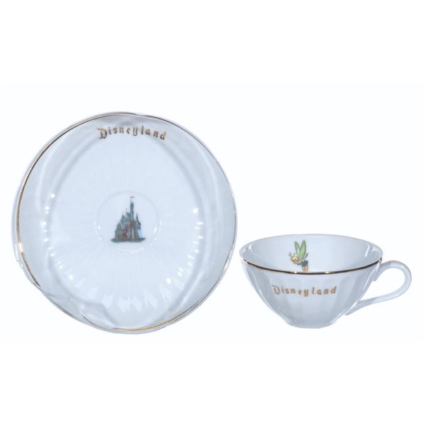 A Gifts from Disneyland Tea Cup and Saucer.
