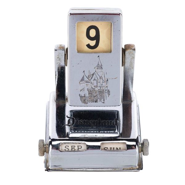 A 1960s Disneyland Perpetual Calendar.