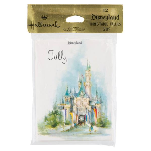 A Disneyland Three-Table Bridge Tallies Pack.