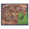 Image 2 : An Oogie Boogie's Ghost Walk Pin Set and Map.