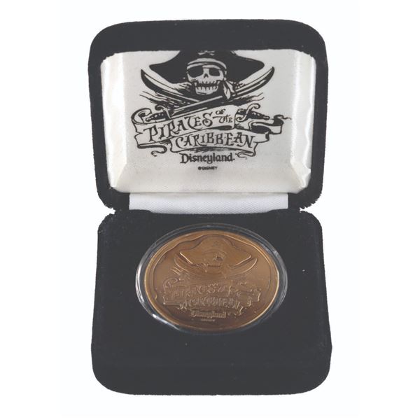A Hologram Dead Men Tell No Tales Event Coin.