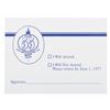 Image 1 : A Club 55 Event RSVP card.