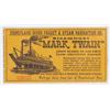 Image 1 : A 1956 Mark Twain Admission Ticket.