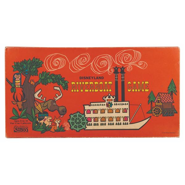 A 1960 Disneyland Riverboat Game by Parker Brothers.