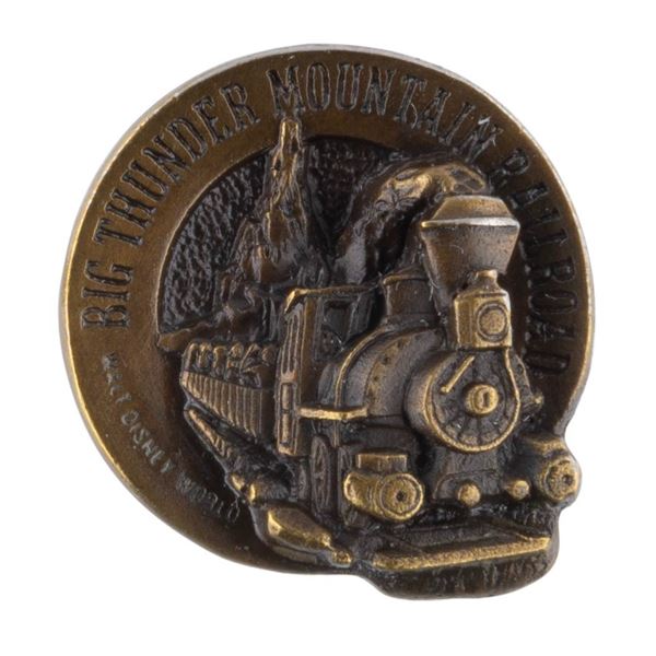 A Big Thunder Mountain Railroad Opening Day Pin.