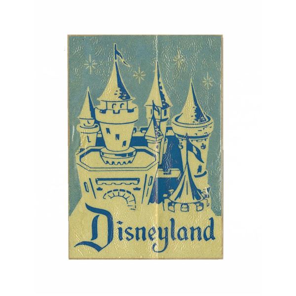 An Early Unused Disneyland Sleeping Beauty Castle Decal.