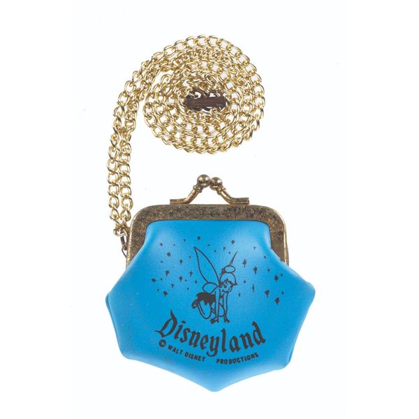 A Disneyland Tinker Bell Coin Purse on Chain