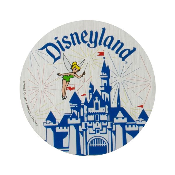 A Tinker Bell and Sleeping Beauty Castle Sticker.