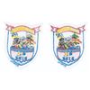 Image 2 : A Pair of It's a Small World 5k Ride Patches.
