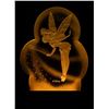 Image 2 : A Tinker Bell Light-Up Etched Glass Plaque.