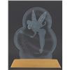 Image 3 : A Tinker Bell Light-Up Etched Glass Plaque.