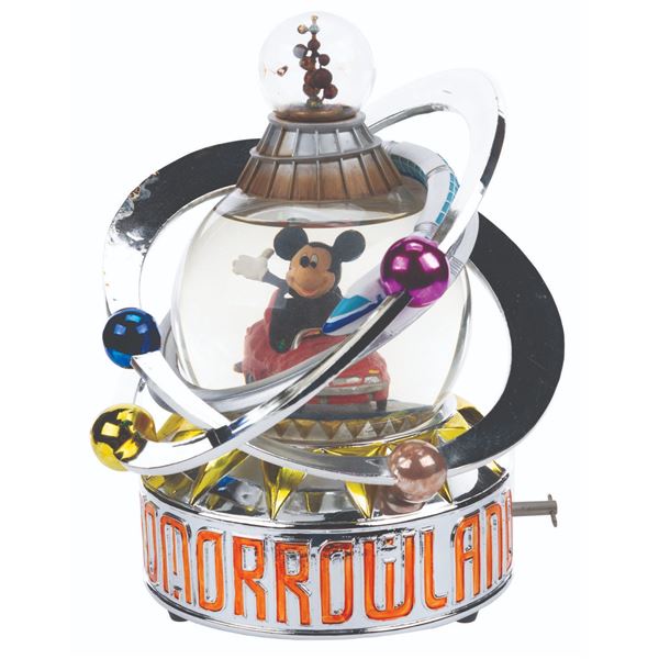 A Tomorrowland Musical Snow Globe.