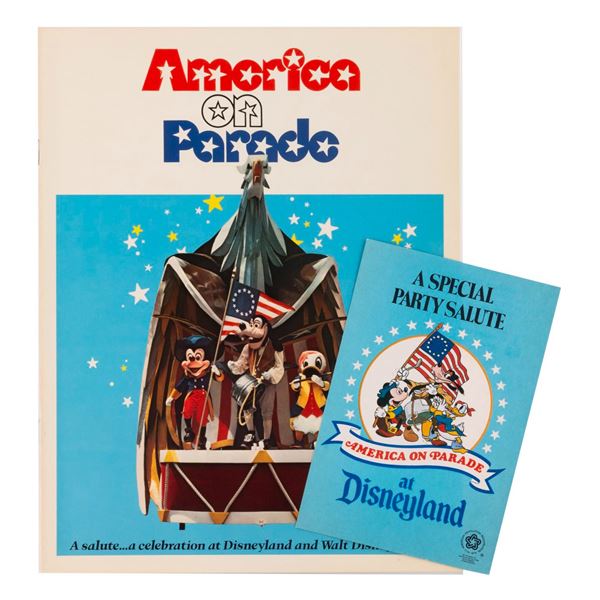 An America on Parade Guidebook and Flyer.