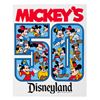 Image 1 : A Mickey's 50 Disneyland Sticker.