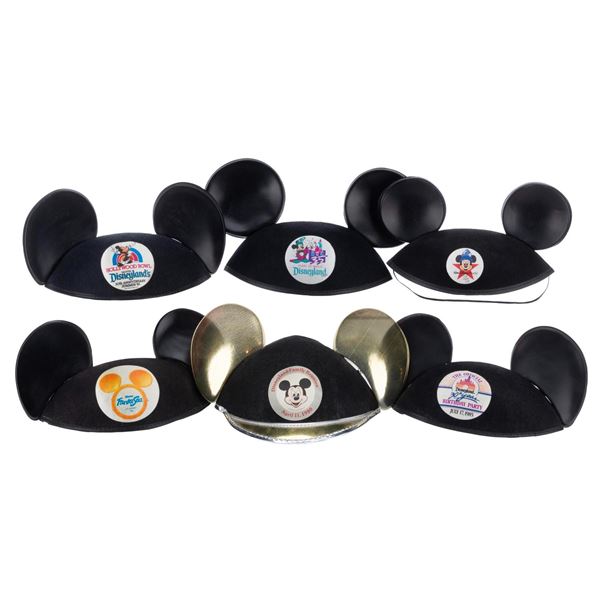 A Collection of Event Mouse Ears Hats.