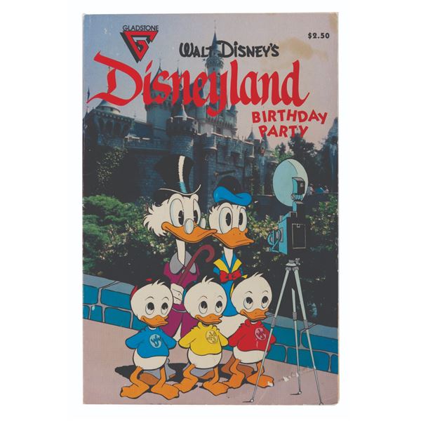 A Disneyland 30th Birthday Party Comic Book.