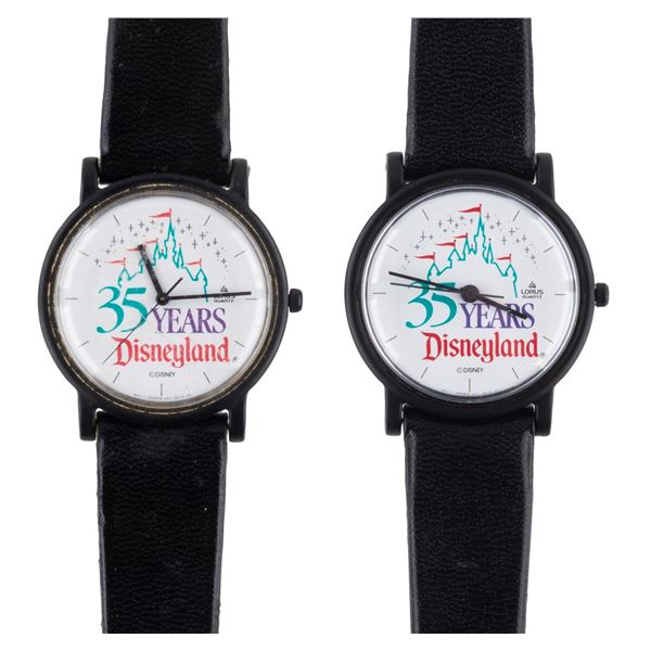 A Pair of Disneyland 35th Anniversary Watches.