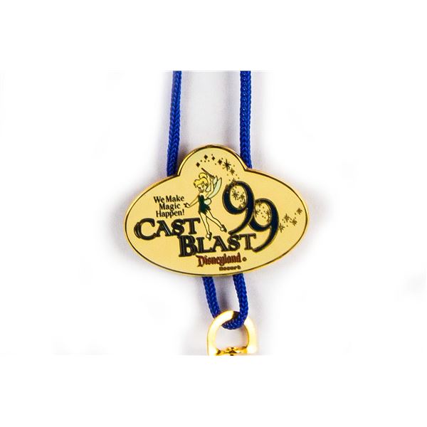A Disneyland Cast Blast Cast Member Lanyard.