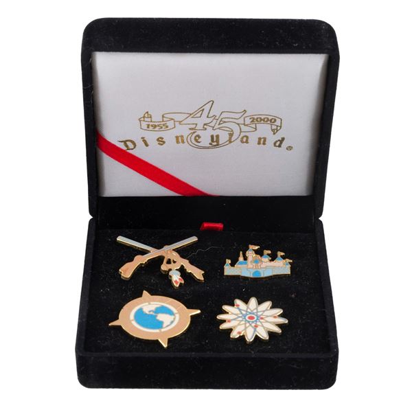 A 45th Anniversary Cast Member Pin Set.