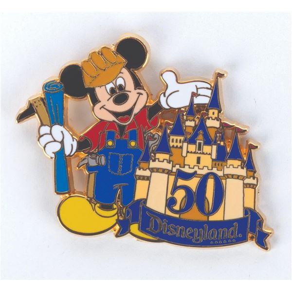 A Maintenance & Engineering Cast Member Pin.