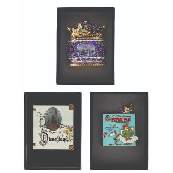 Three Disneyland Featured Artist Jumbo Pins.