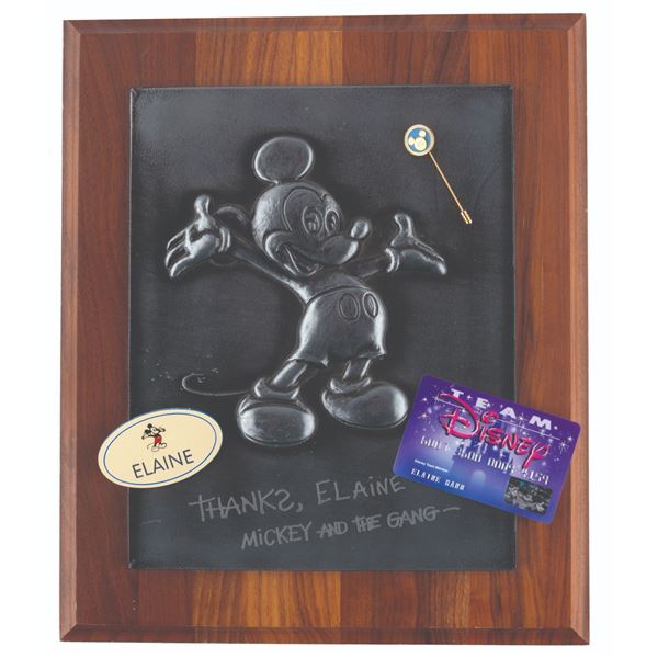 A Set of Cast Member Service Awards.