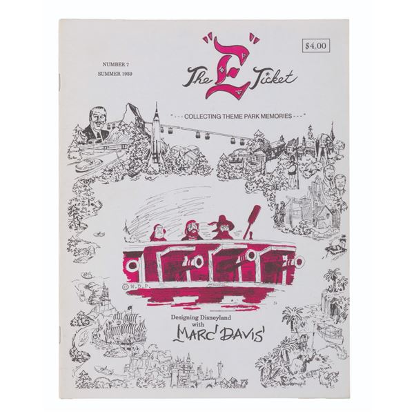 The"E” Ticket Magazine Issue #7 Featuring Marc Davis.