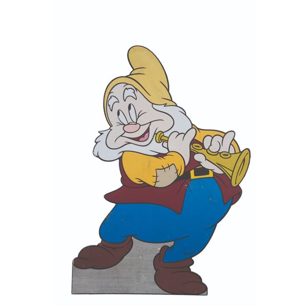 A Dwarf Happy Standee Display.