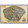 Image 2 : A Disneyland 50th Anniversary Souvenir Map.